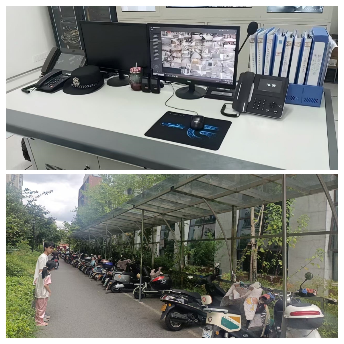 圖 整改后的設(shè)備間、小區(qū)停車棚.jpg